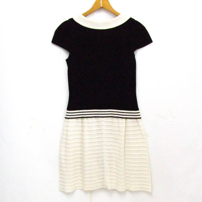 エムズグレイシー 切替ワンピース 半袖 ドレス トップス レディース 38  