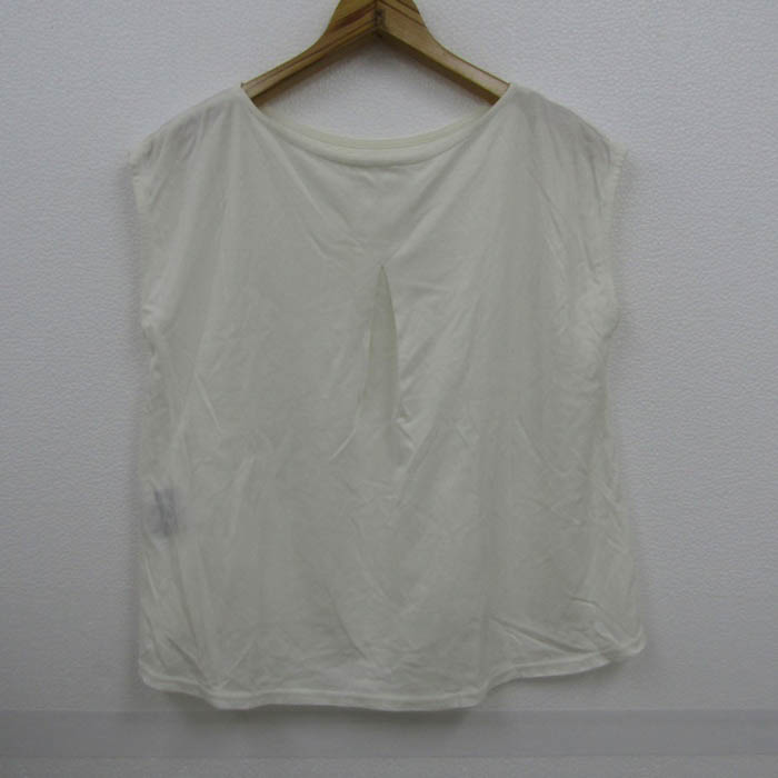 エー カットソー シャツ トップスノースリーブ日本製 レディース  