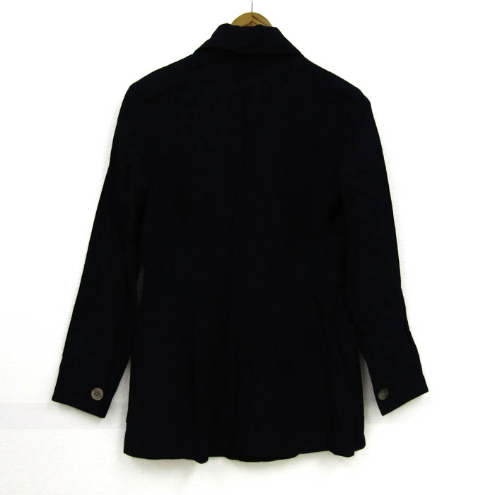 ジュンコシマダ リネンコート ネイビー M 新品未使用