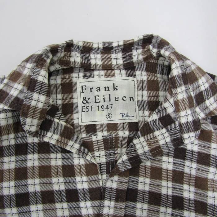 フランクアンドアイリーン 長袖シャツ トップス チェック柄 ロン  