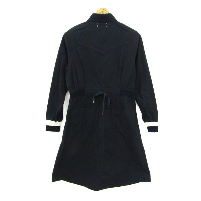 ノントーキョー ワンピース トップス 長袖 シャツワンピ 日本製 レディース サイズ ネイビー NON TOKYO 中古 NON TOKYO 店舗買取 ワンピース ドレス ワンピース USEDのアパレル通販サイト - SMASELL スマセル