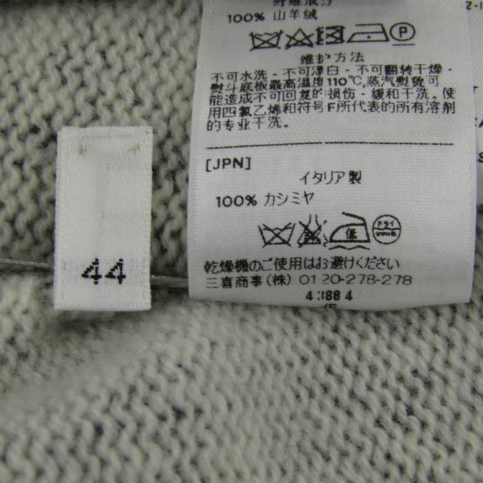 アニオナ ニット トップス Vネック 長袖 セーター カシミヤ100