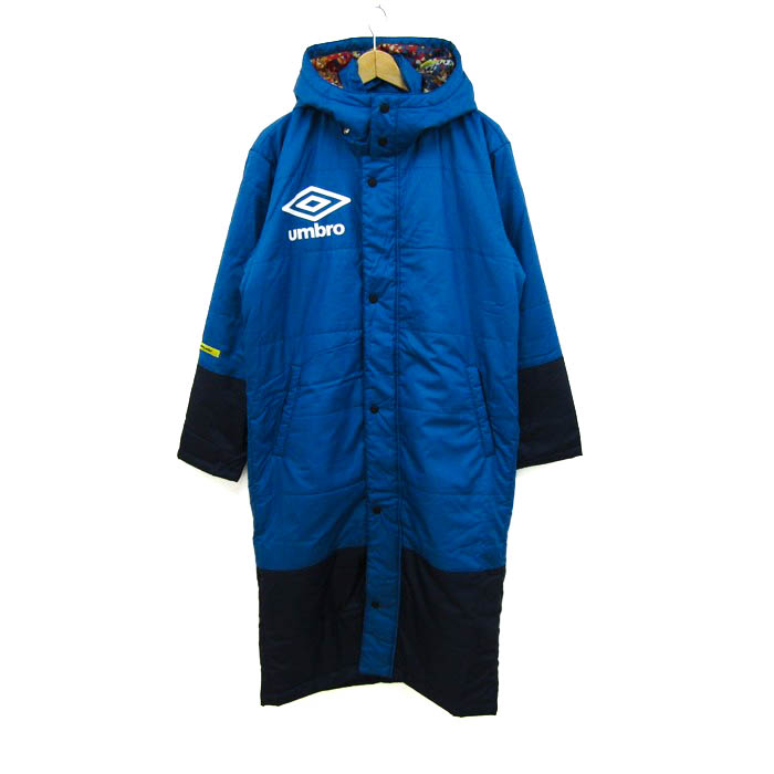 アンブロ umbro ベンチ ハーフコート ジャケット O ネイビー