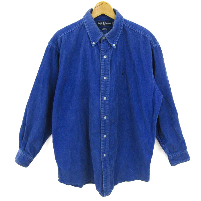 【2024年】お歳暮ギフト RRL Ralph Lauren Mサイズ ブルー 長袖シャツ トップス