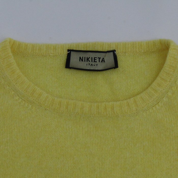 NIKIETA セーター 長袖 カシミヤ 大きいサイズ レディース 44