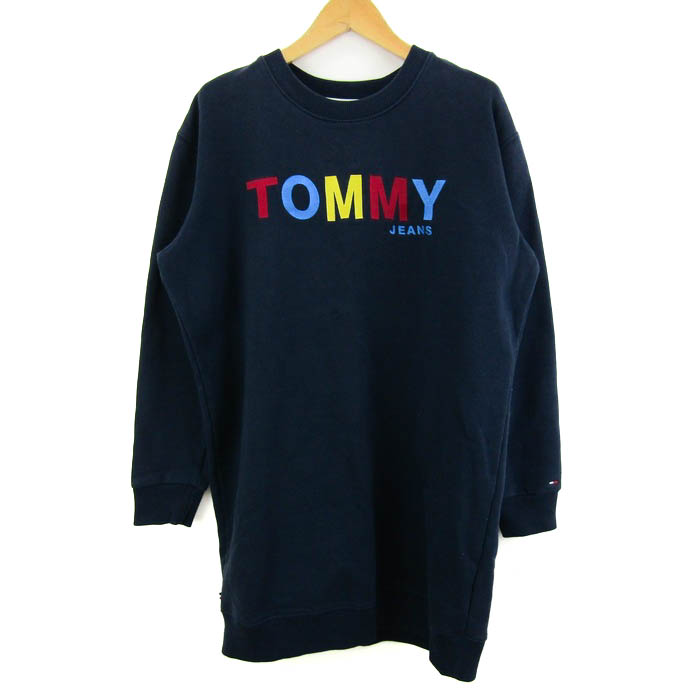 トミージーンズ スウェット トレーナー トップス 裏起毛 ロゴ メンズ Mサイズ ネイビー TOMMY JEANS 【中古】｜TOMMY  JEANS｜店舗買取｜トップス＞その他トップス｜USEDのアパレル通販サイト - SMASELL（スマセル）