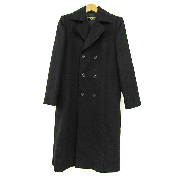 未使用級*レリアン カシミヤ100% ロング チェスターコート ダブルボタン 未使用級*レリアン カシミヤ100% ロング チェスターコート