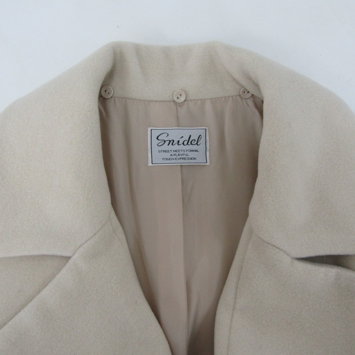 スナイデル ピーコート アウター ジャケット レディース Fサイズ