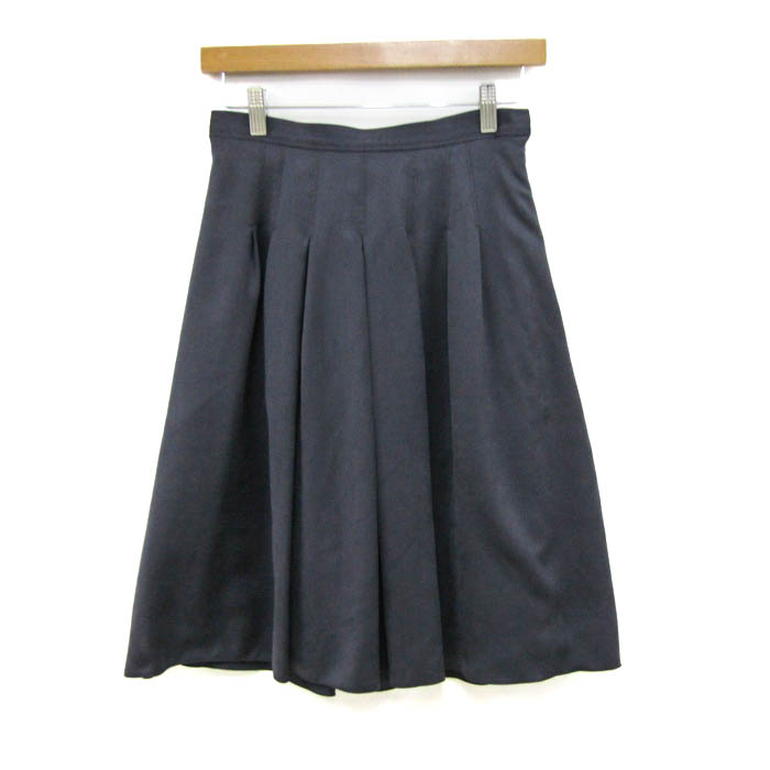 PRADA フレアスカート グレー サイズ38 【公式通販】