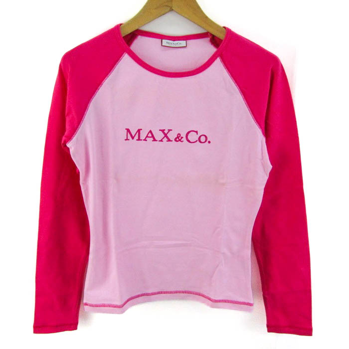 マックスアンドコー 長袖Tシャツ ストレッチ ブランド トップス  