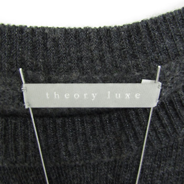 セオリーリュクス ニット 長袖 カシミヤ混 トップス レディース 38  