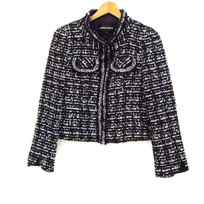 ☆ラピーヌ LAPINE BLANCHE☆　ジャケット　グレー　サイズ４０　未使用品 LAPINE BLANCHE ラピーヌ ブランシュ - レディース ジャケット