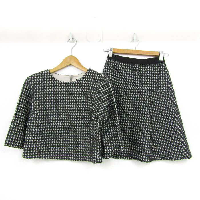 人気☆pierrecardin】スカートセットアップグレーサイズ40