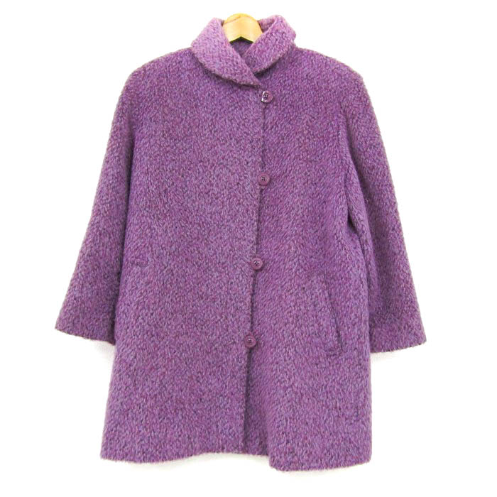 ツィードジャケット ungaro パープル