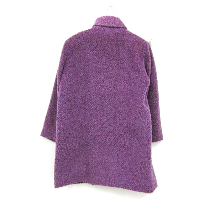 ツィードジャケット ungaro パープル ツィードジャケット ungaro パープル