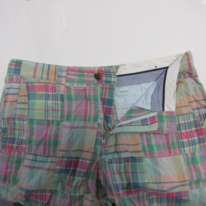 80s90s　トミーフィルガー　チェックショートパンツ　香港製　オリジナル 80s90s トミーフィルガー チェックショートパンツ 香港製