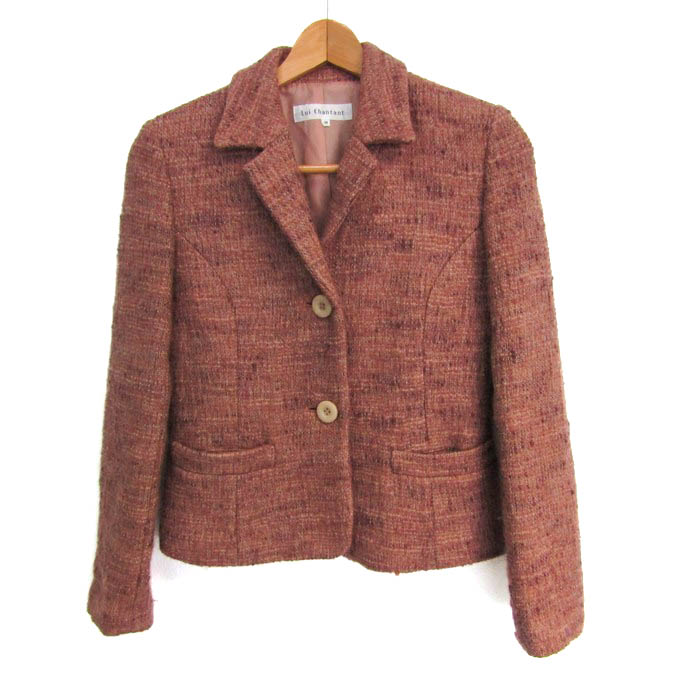 ルイシャンタン テーラードジャケット ウール混 アウター レディース  