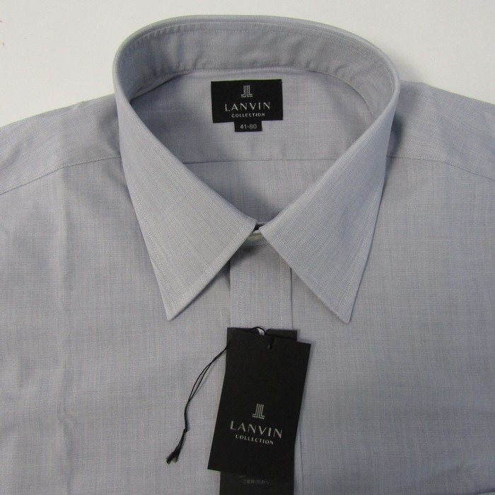 未使用品 ランバン LANVIN カットソー シャツ ブラウス 七分袖 チュール切替 メッシュ バックボタン 40 L 黒 ブラック /TR11 ランバン カットソー シャツ 半袖 シルク混 トップス 白 レディース 38