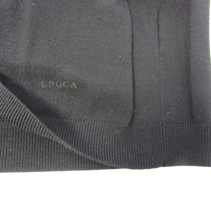 「EPOCA」 Vネックニット 40 ブラック レディース EPOCA 「EPOCA」 長袖ニット 40 ブラック レディース : ZOZOTOWN