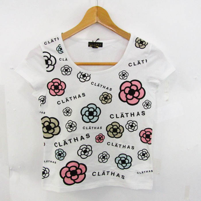 クレイサス 半袖Tシャツ トップス 花柄プリント 未使用品