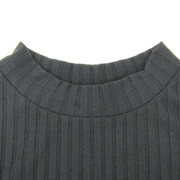 Ｒｅｎｅ　ニットトップス　ブラック　34　'19年　中古A1美品 アナップ ニット トップス ノースリーブ リブタンクトップ