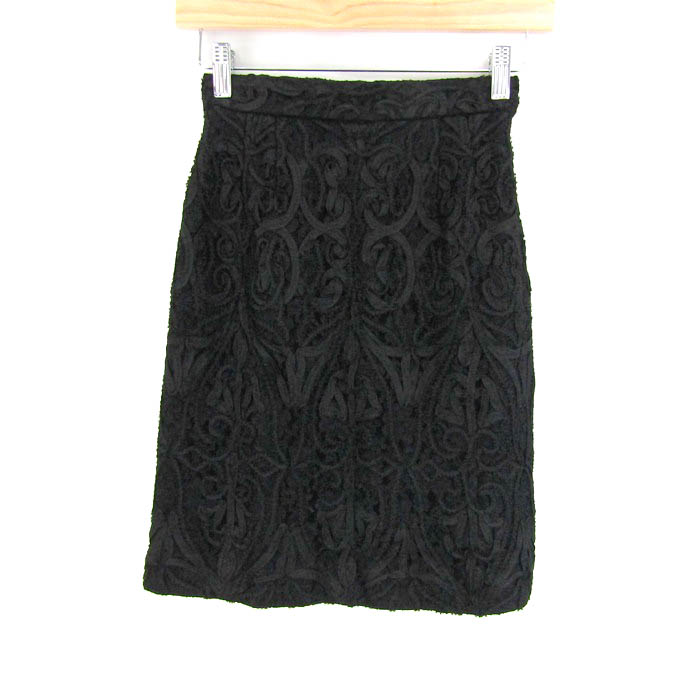 ジェイアンドアール タイトスカート レース ボトムス レディース S  
