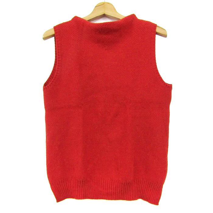 ゴールデンベア ベスト ニット ウール混 ノースリーブ トップス  