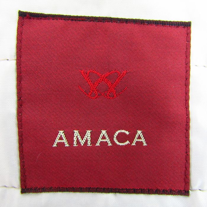 アマカ フード付きコート アウター ライナーあり レディース 38サイズ  