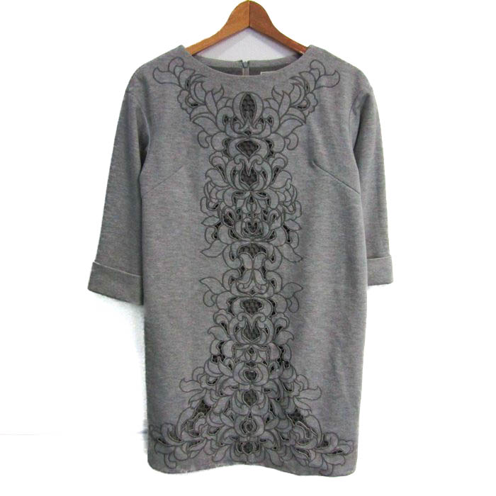 グレースコンチネンタル ワンピース 7分袖 ブランド トップス  