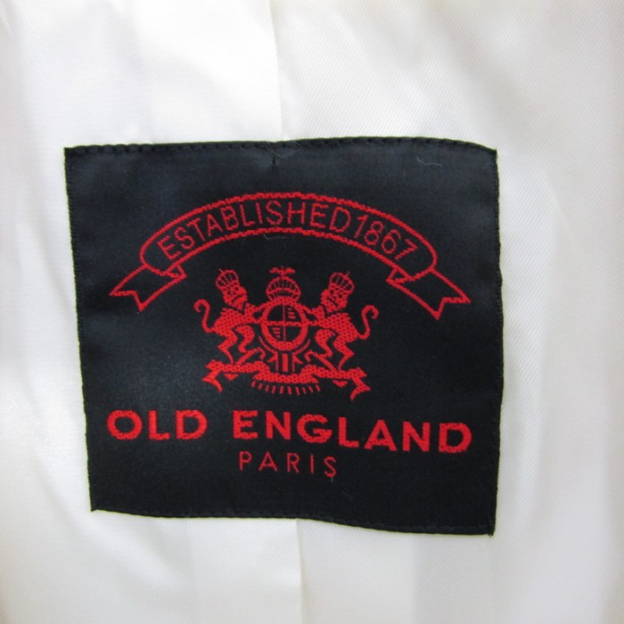 オールドイングランド ステンカラーコート アンゴラ100% ブランド