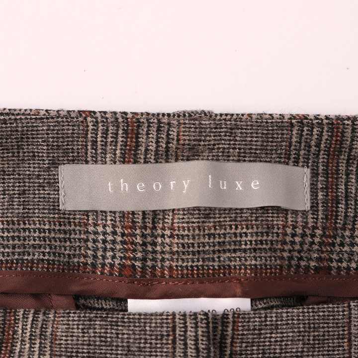 ○★新品未使用 Theory luxe 38 パンツ ストレッチパンツ ブラック