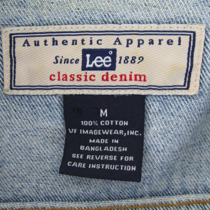 Lee デニムジャケット Mサイズ ☆ Lee デニムジャケット gジャン Lee/リー SUPERSIZED ビッグ