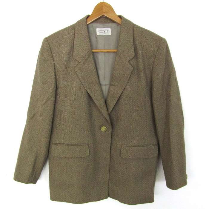 コスティ テーラードジャケット 未使用 ウール100% アウター  