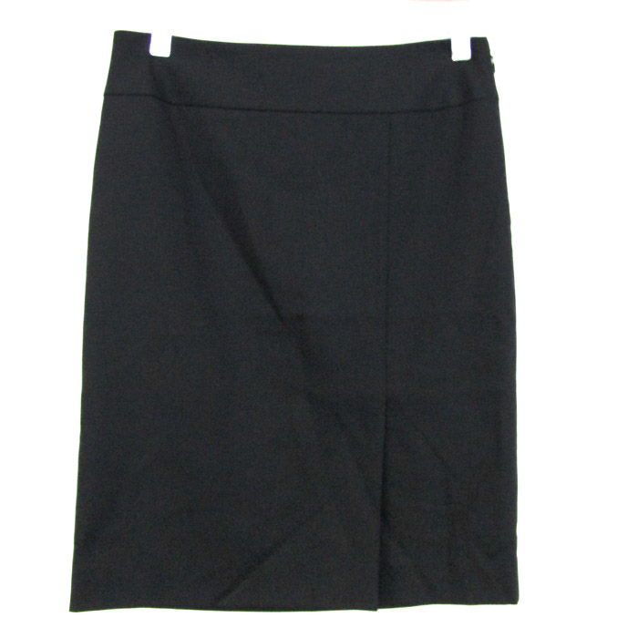 アンタイトル タイトスカート スリット ウール混 ボトムス レディース  