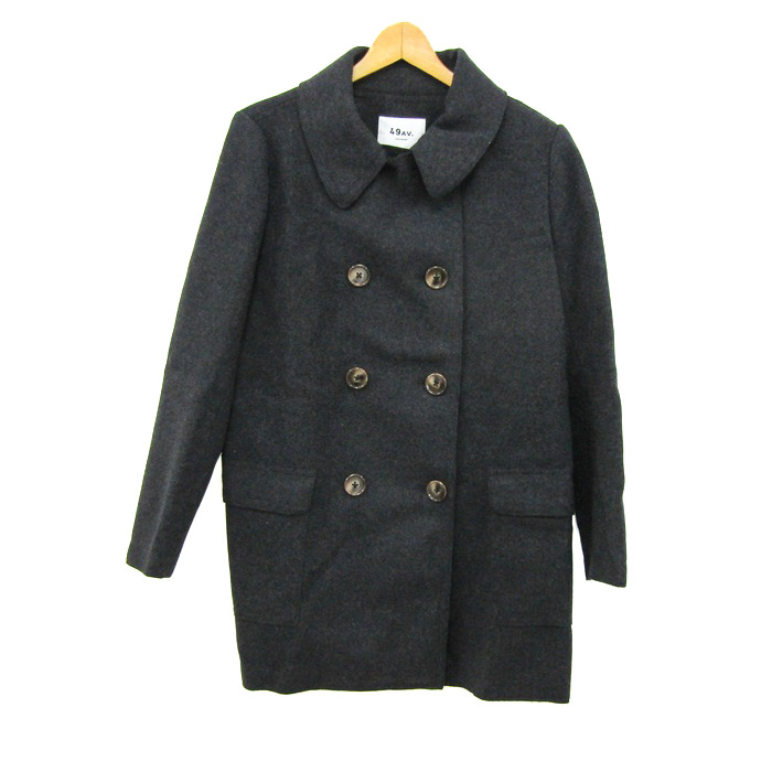 美品！49AV. ジュンコシマダ ベージュ ロングダウンコート 40 Lサイズ