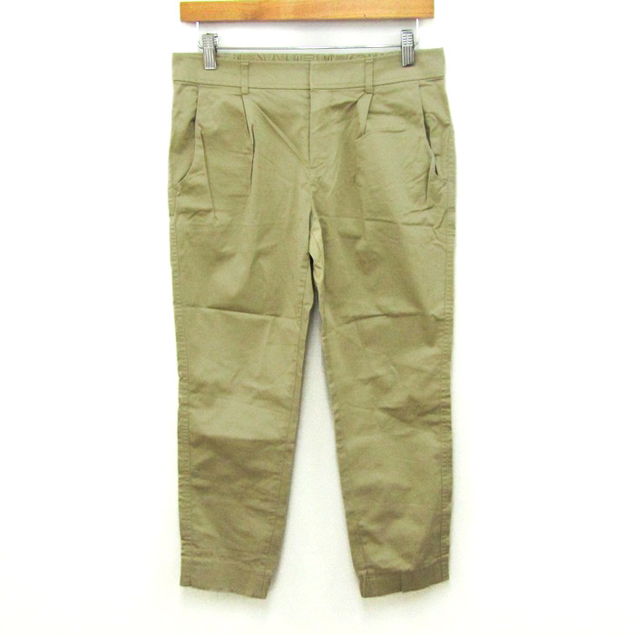 マドモアゼルノンノン チノパンツ ベージュ系色 サイズL新品