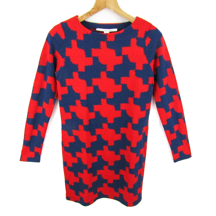 ダイアンフォンファステンバーグ レオパード柄チュニック 386603