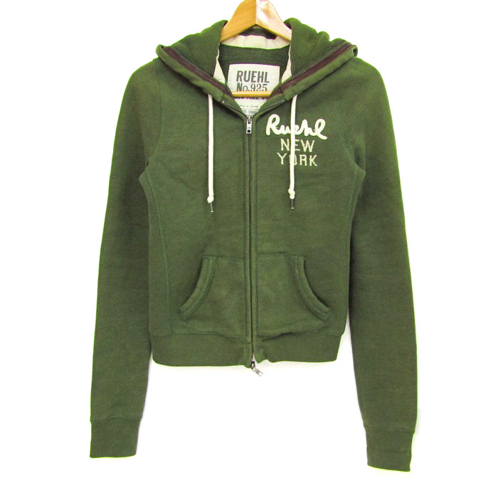 レア！RUEHL NO.925 パーカー ルールナンバー925 パーカー トップス ジップアップ スウェット