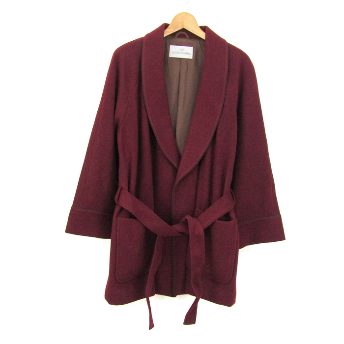 ミラショーン ガウンコート ウール混 アウター レディース Mサイズ  