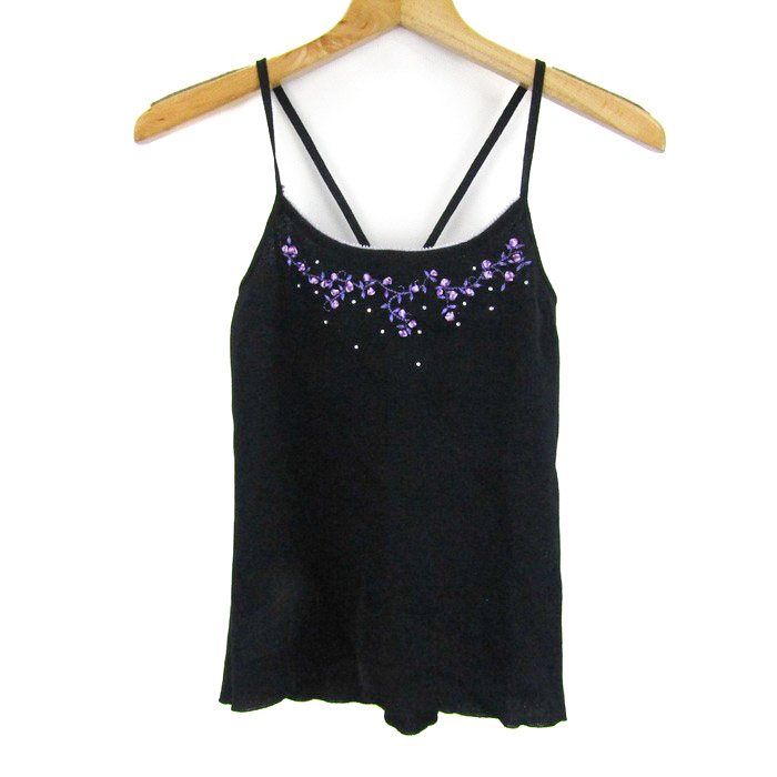 【タグ付き】PRADA ブラック　キャミソール　ミニドレス　ウール　38サイズ タグ付き】PRADA ブラックキャミソールミニドレスウール38サイズ