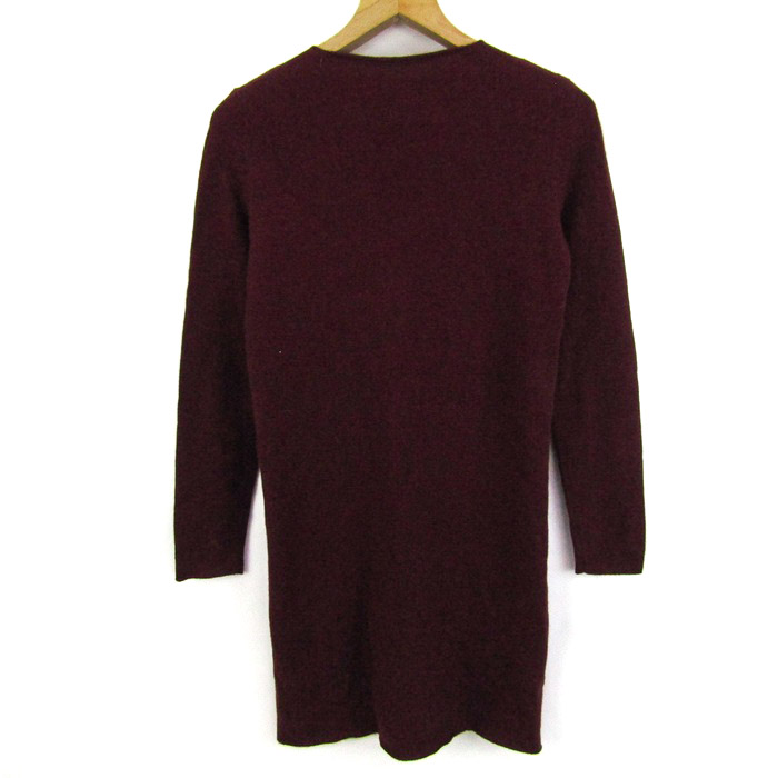 ルシアンペラフィネ ニットワンピース 長袖 カシミヤ100% ブランド  