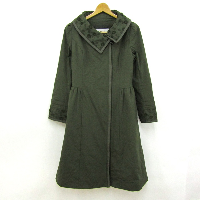 ルネ ロングコート 中綿入り アウター 日本製 レディース 36サイズ  