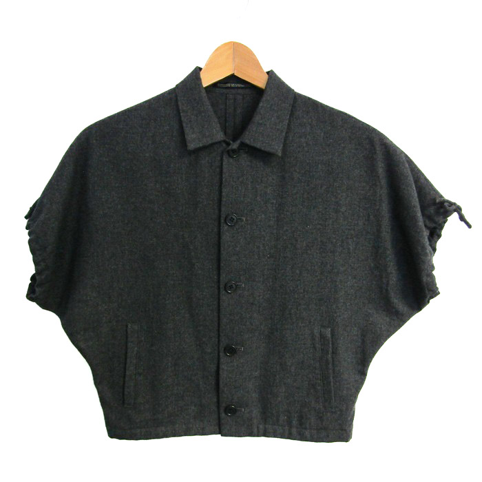 ワイズ 半袖シャツ ウール100% ブランド ヨウジ ヤマモト トップス  