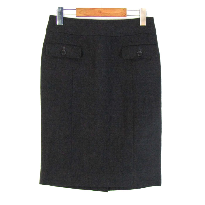 【ANNE KLEIN】　テーラードジャケット＆タイトスカート　茶系織り柄11号 ANNE KLEIN】テーラードジャケット＆タイトスカート茶系織り柄11号