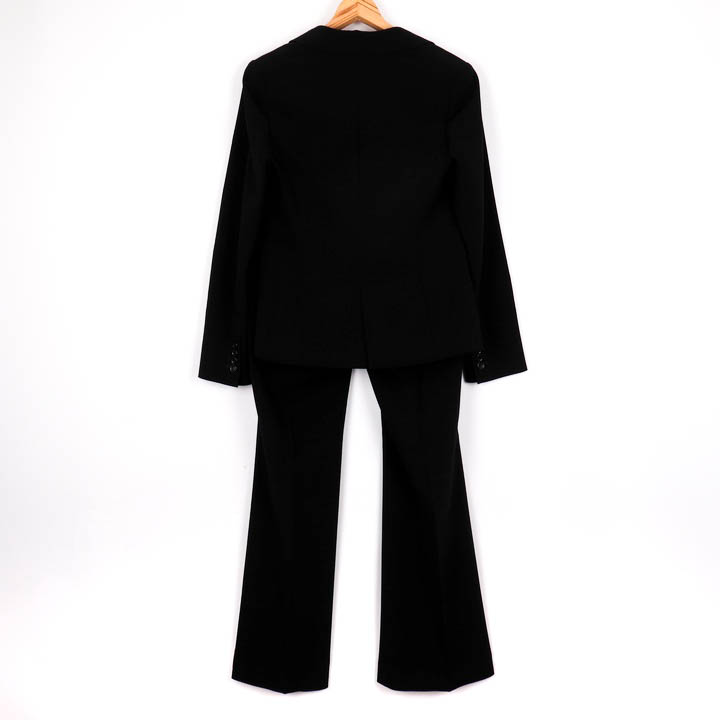 イネド 日本製 パンツスーツ 11 ブラック INED セットアップ - フォーマル
