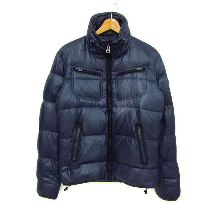 値下げ可　Diesel ネイビー ジップアップジャケット DIESEL ネイビー ジップアップジャケット