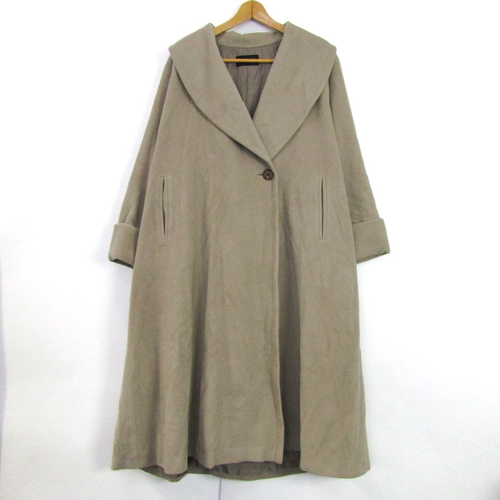 新品✨BASILE28 バジーレ28 日本製 大きいサイズ ウール コート バジーレ28 ロングコート ウール アウター 日本製 レディース 38サイズ