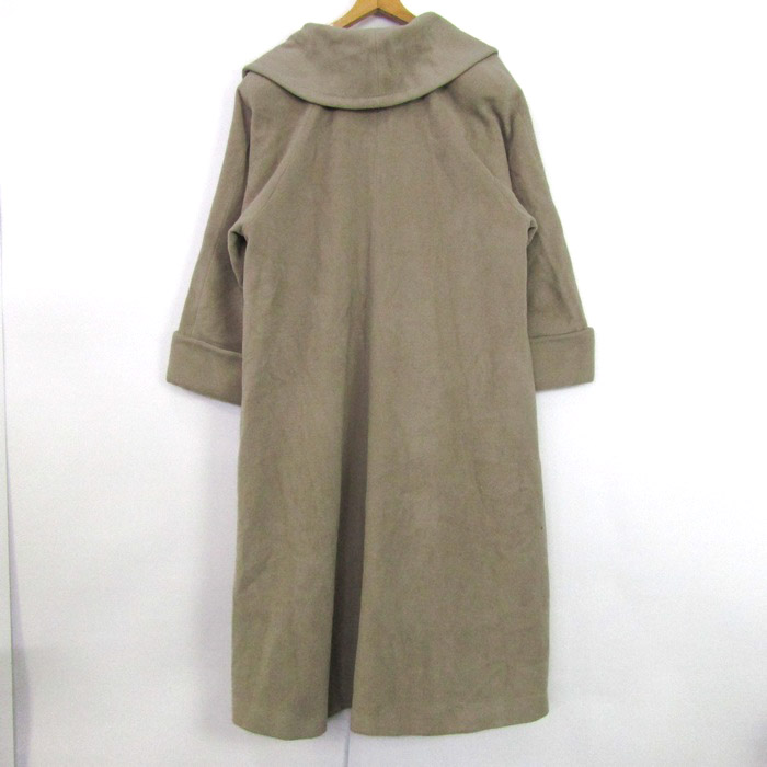バジーレ28 ロングコート ウール アウター 日本製 レディース 38サイズ