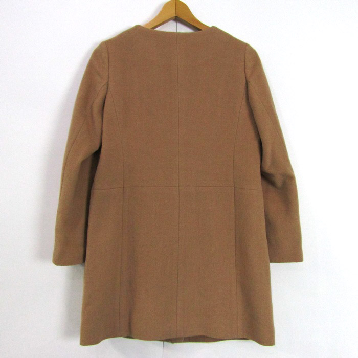 UNITED ARROWS ベージュ/イエロー ウールコート ビューティアンドユースユナイテッドアローズ ウールコート