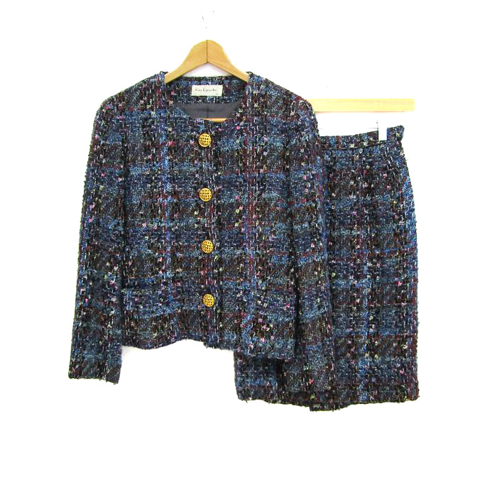 ギラロッシュ セットアップ 上下セット ノーカラージャケット スカート  